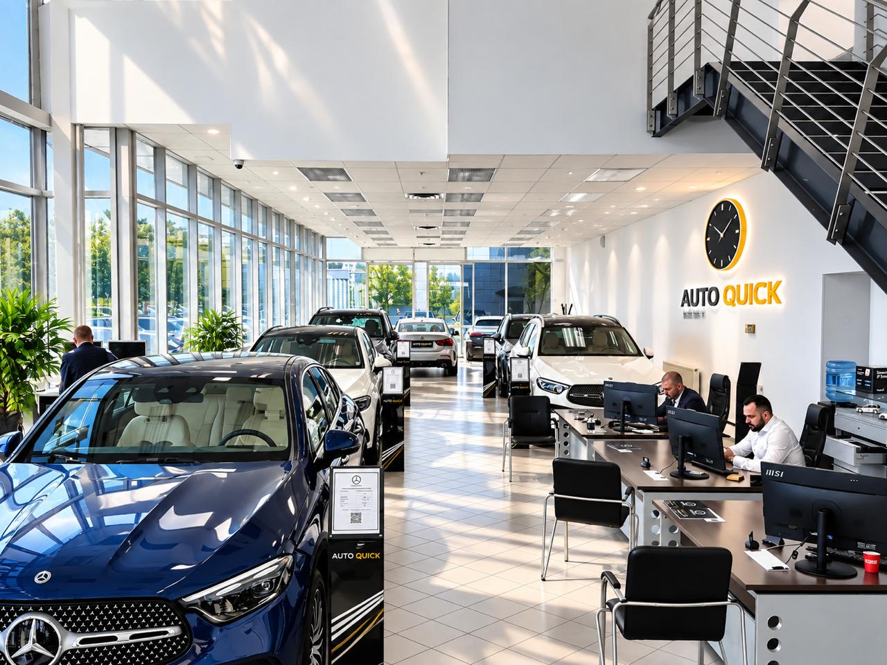 Торговый зал AUTOQUICK на Академика Волгина