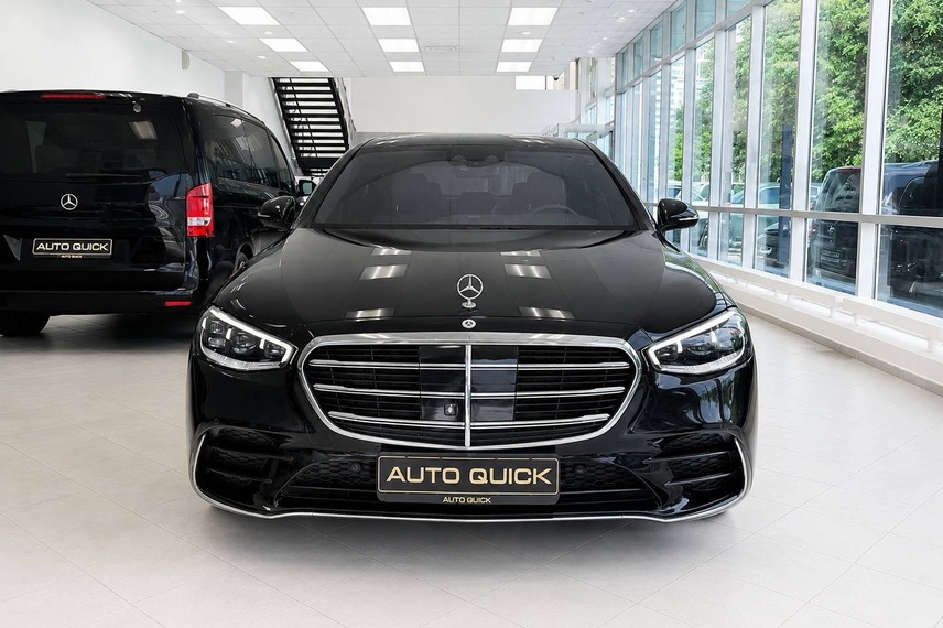 Mercedes-Benz S-350, 2021, Чёрный