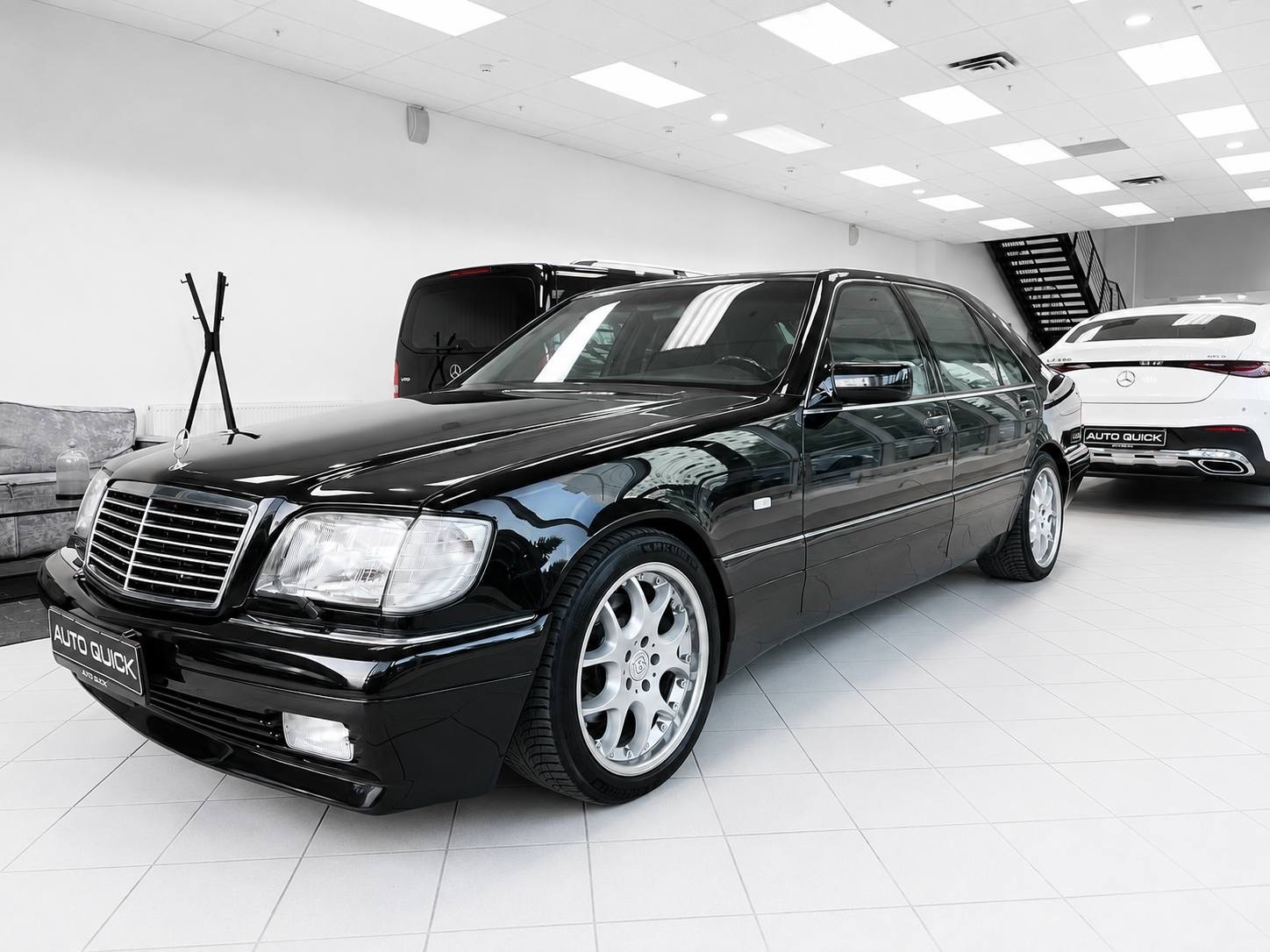 Mercedes-Benz S-500, 1998, Синий