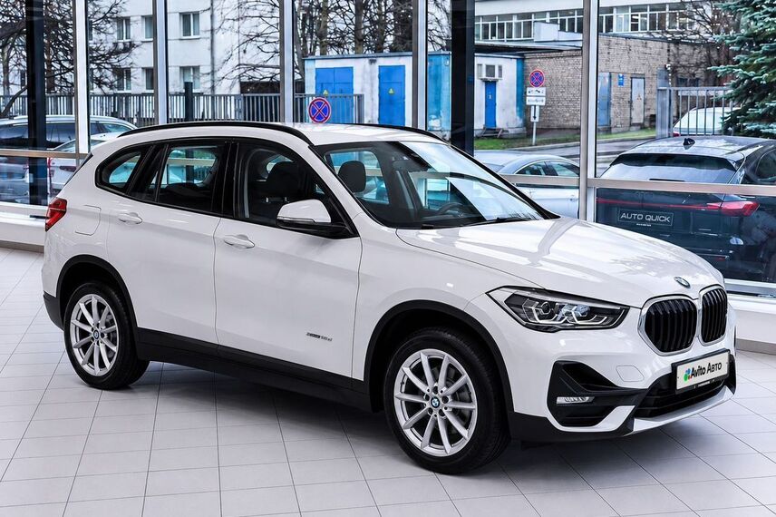 BMW X1, 2022, Белый