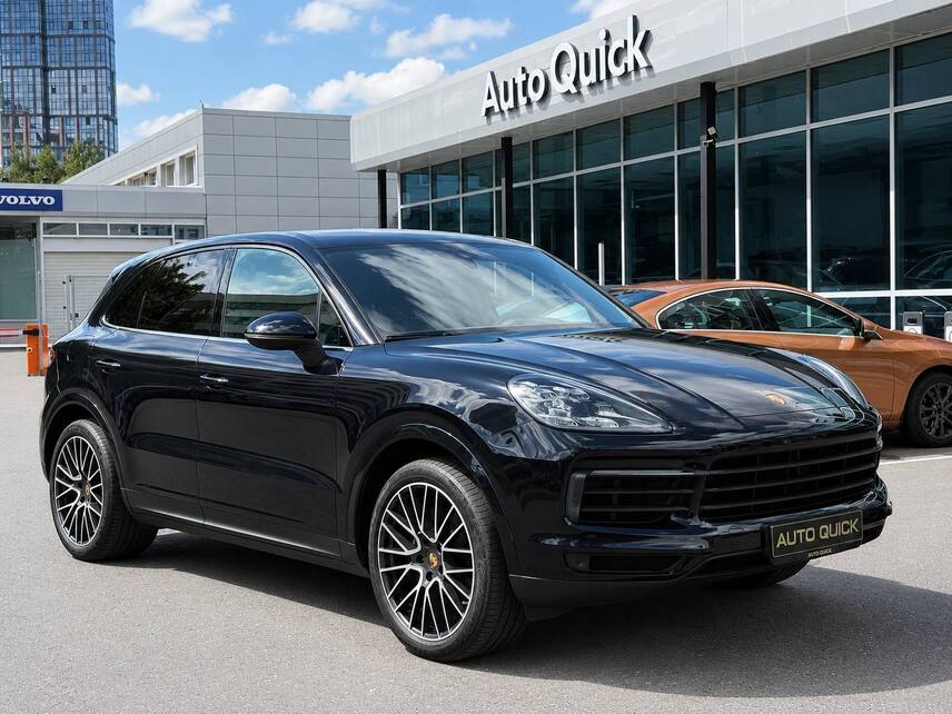 Porsche Cayenne, 2021, Синий — фото 2