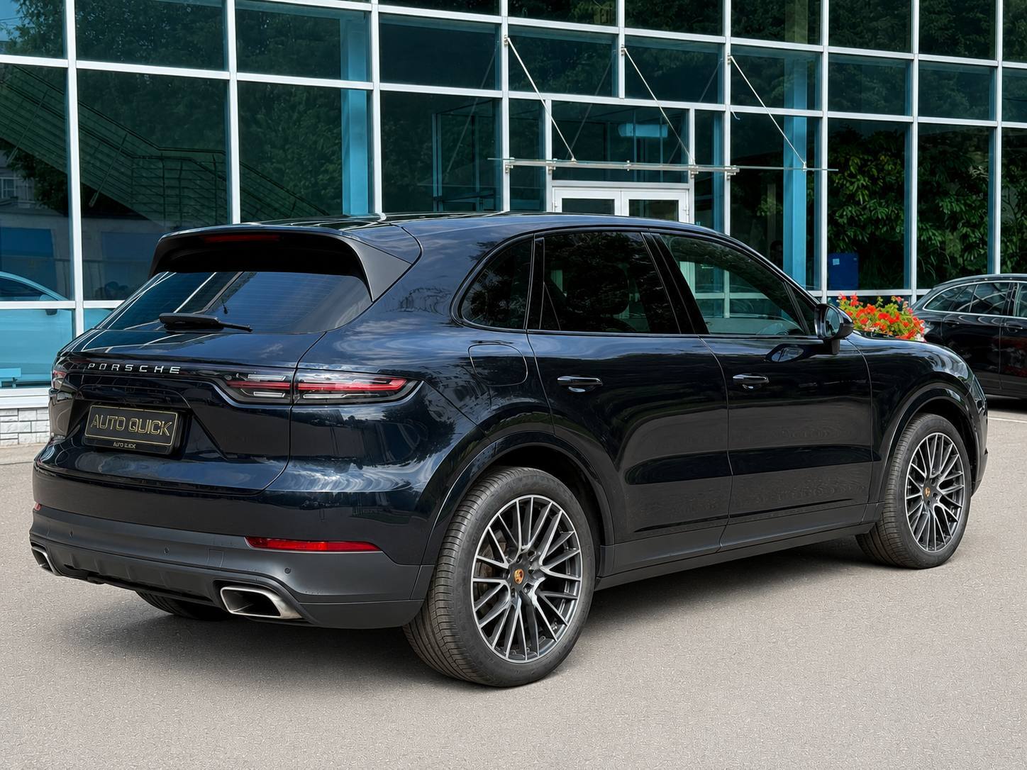 Porsche Cayenne, 2021, Синий — фото 3