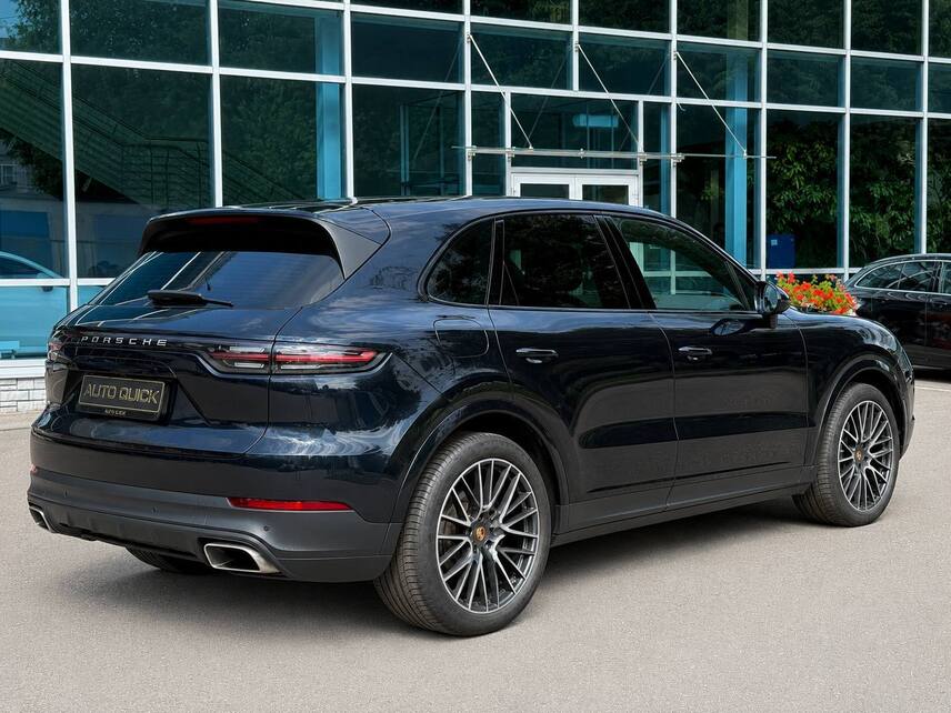 Porsche Cayenne, 2021, Синий — фото 3