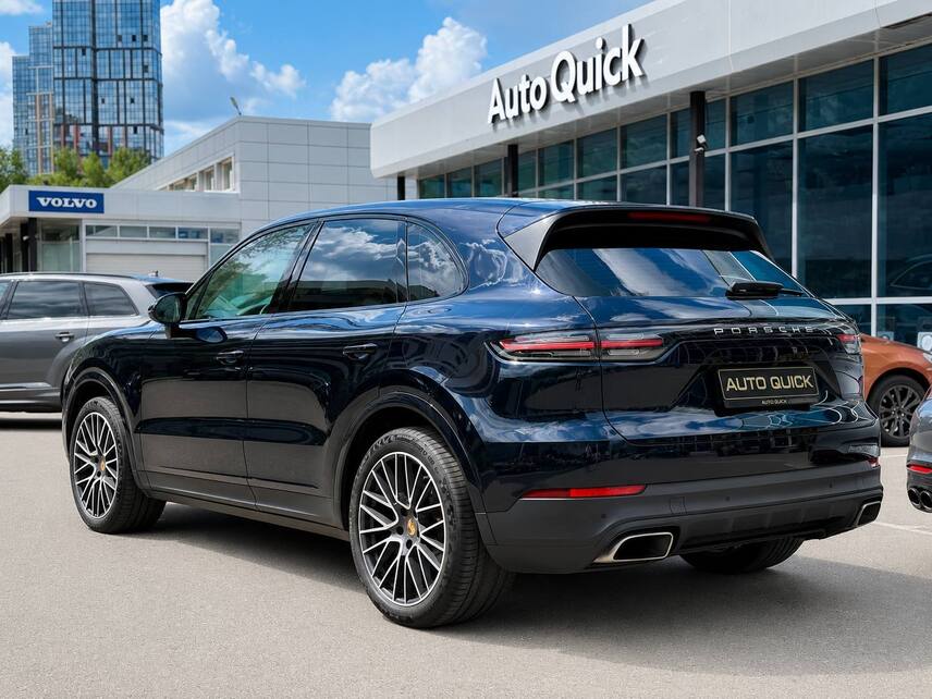 Porsche Cayenne, 2021, Синий — фото 4
