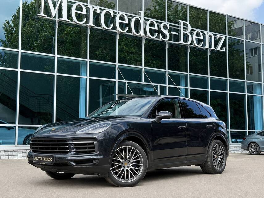 Porsche Cayenne, 2021, Синий
