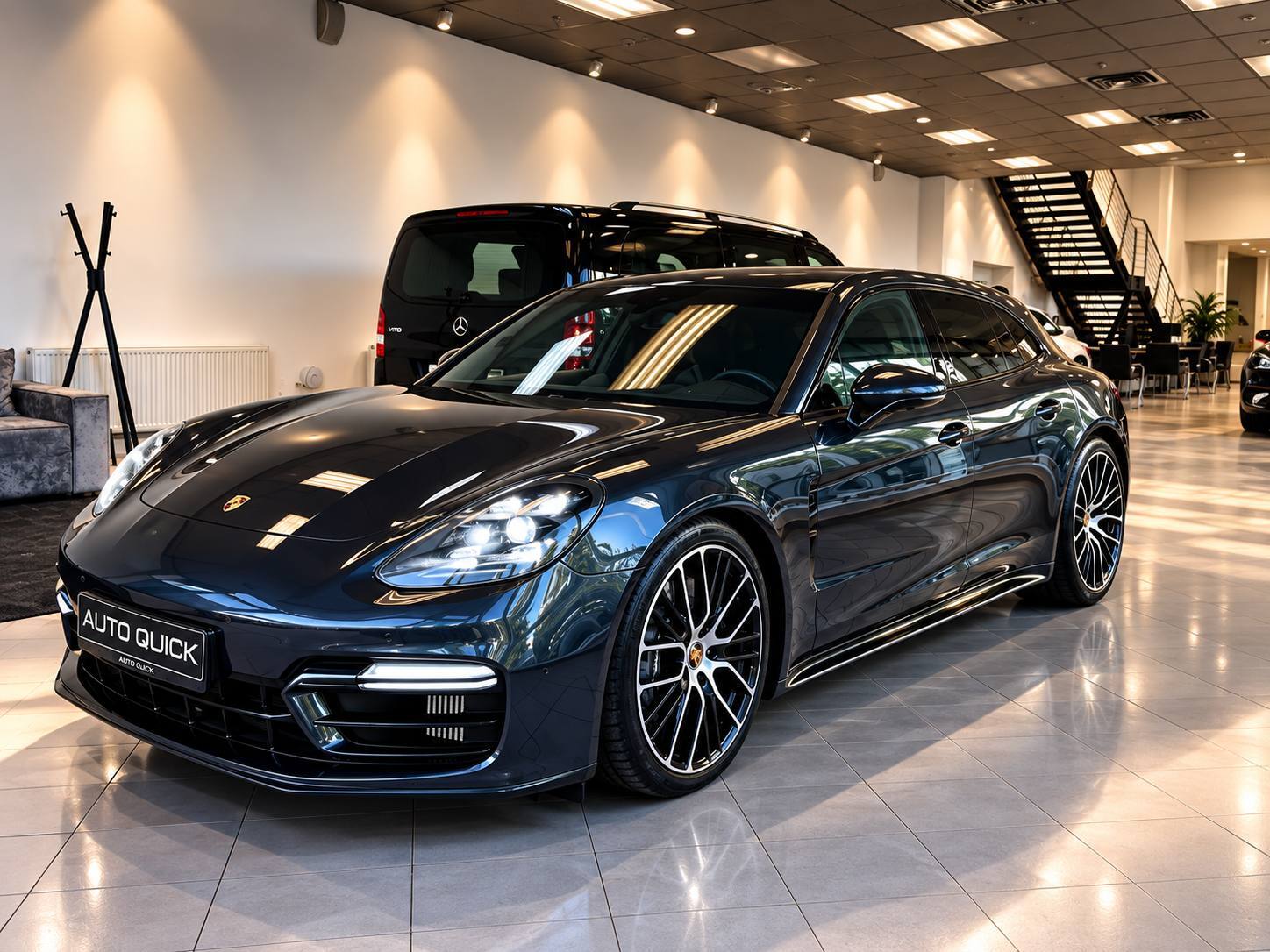 Porsche Panamera, 2020, Серый — фото 2