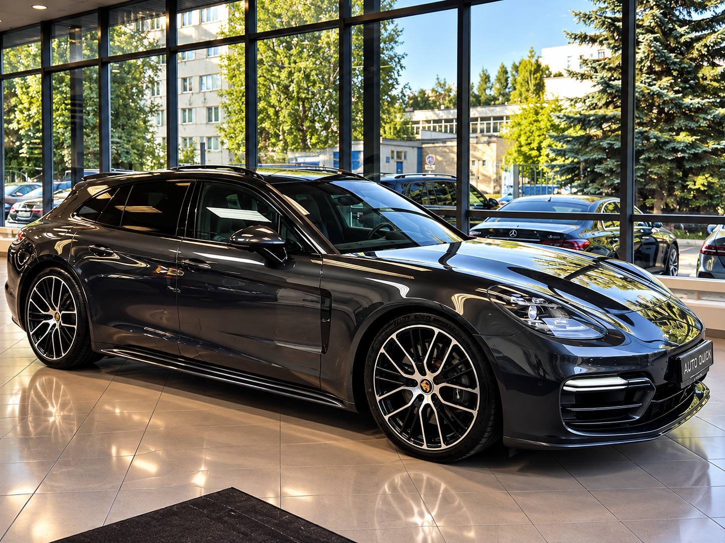 Porsche Panamera, 2020, Серый
