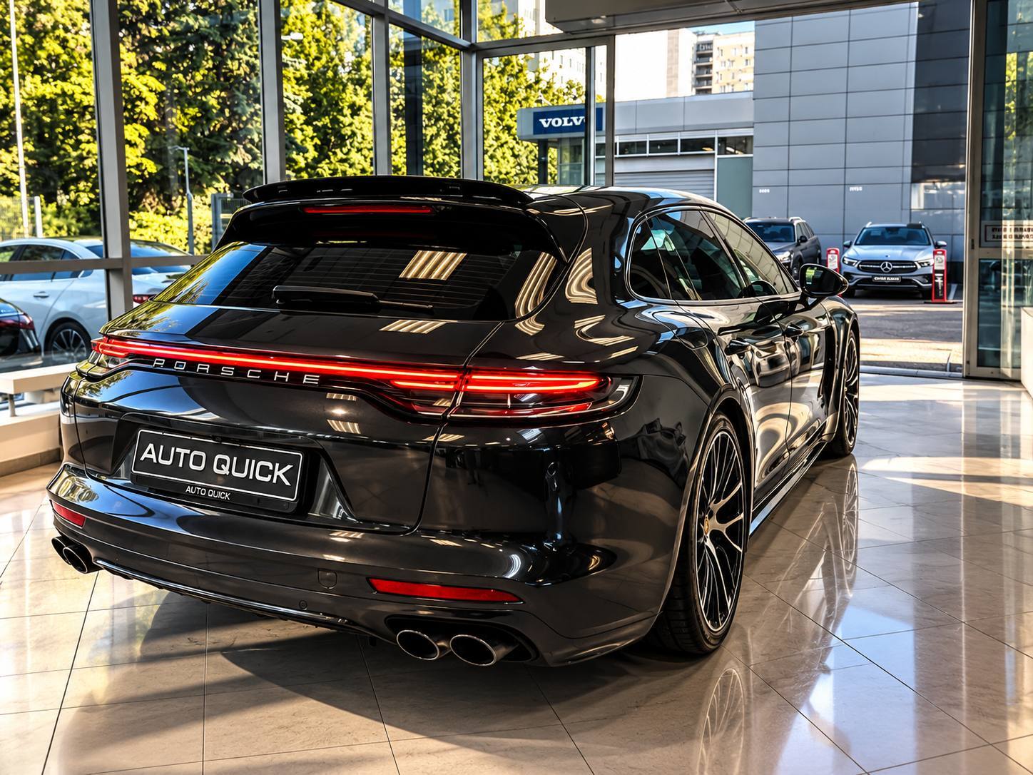 Porsche Panamera, 2020, Серый — фото 5