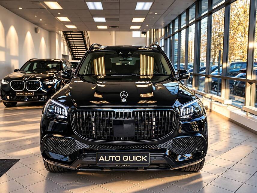 Mercedes-Benz Gls Maybach, 2021, Чёрный — фото 4