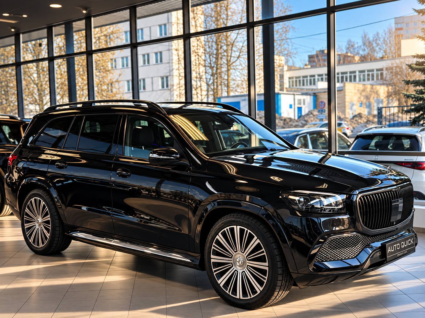 Mercedes-Benz Gls Maybach, 2021, Чёрный