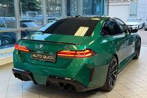 BMW M5, 2024, Зелёный — фото 4