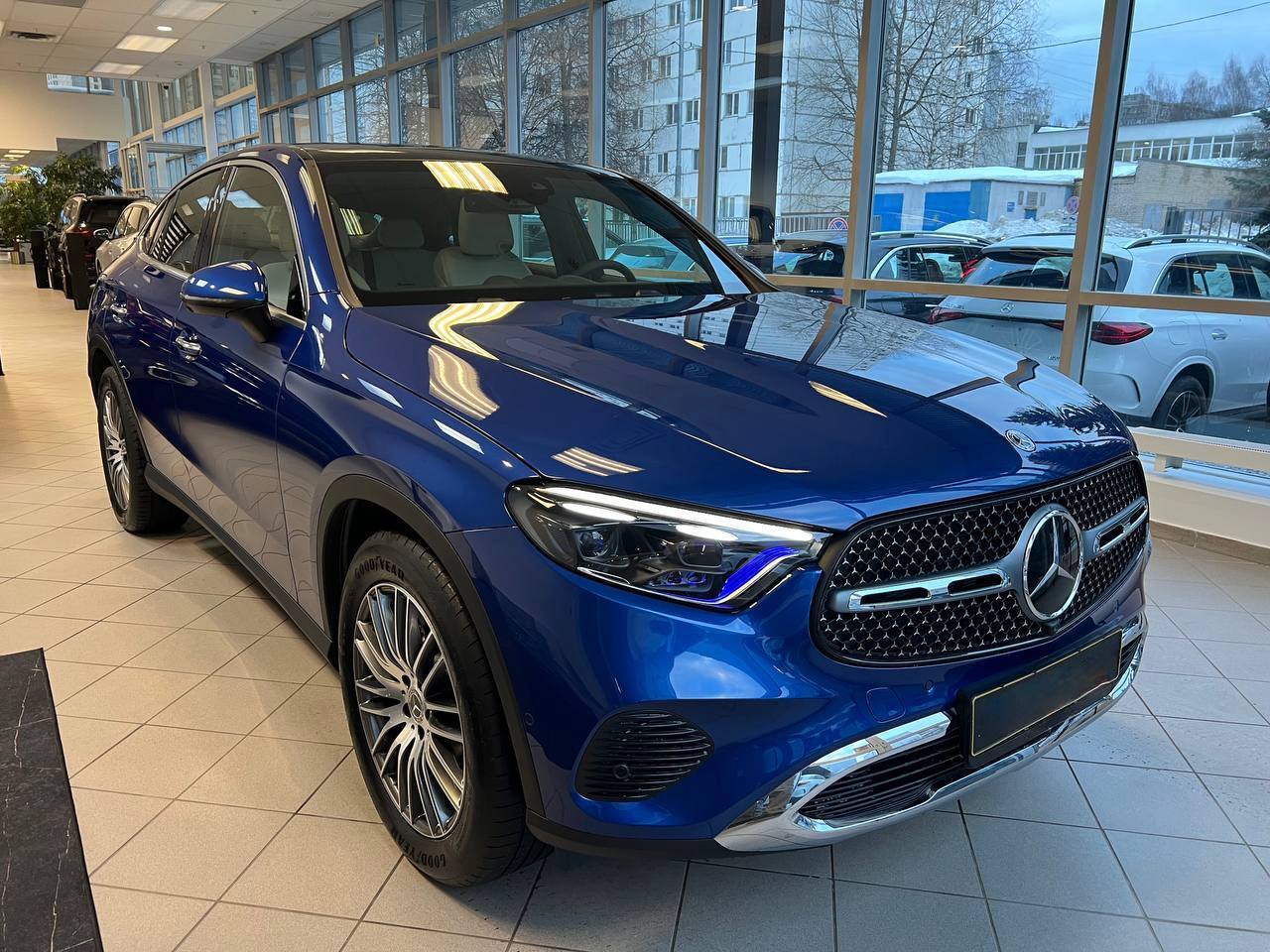 MB-GLC 300 cupe, 2026, синий  