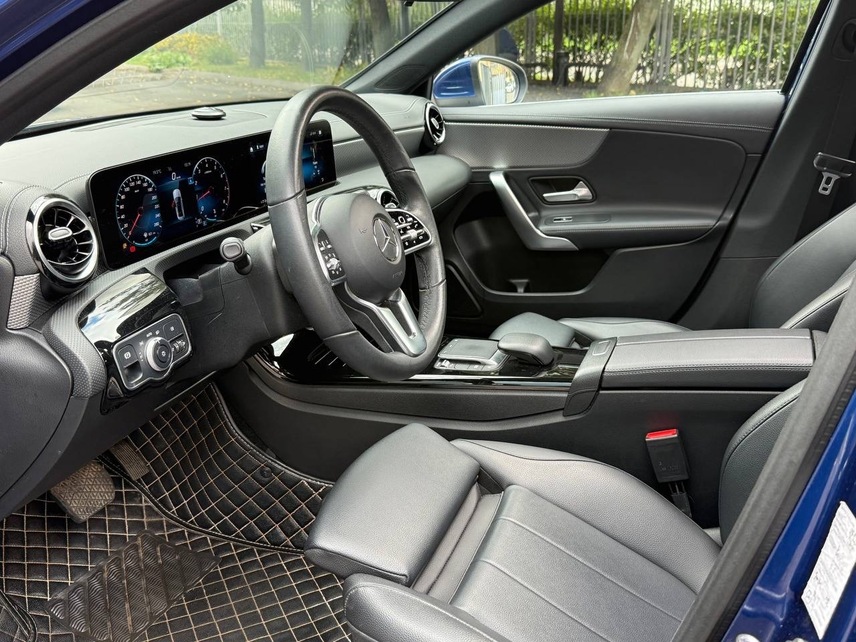 Mercedes-Benz A180L, 2021, Синий — фото 3