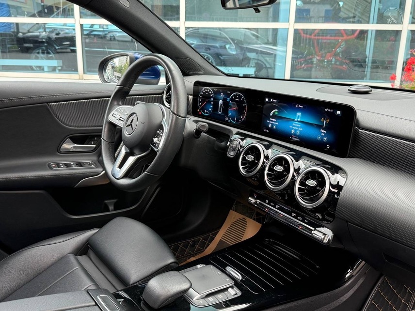 Mercedes-Benz A180L, 2021, Синий — фото 4