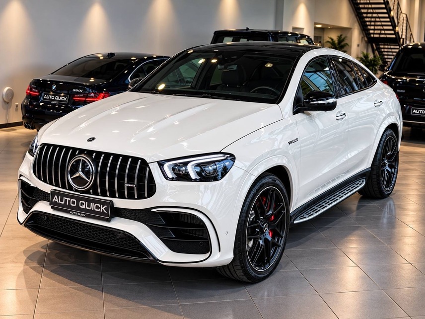 Mercedes-Benz Gle Coupe 63s, 2022, Белый — фото 2