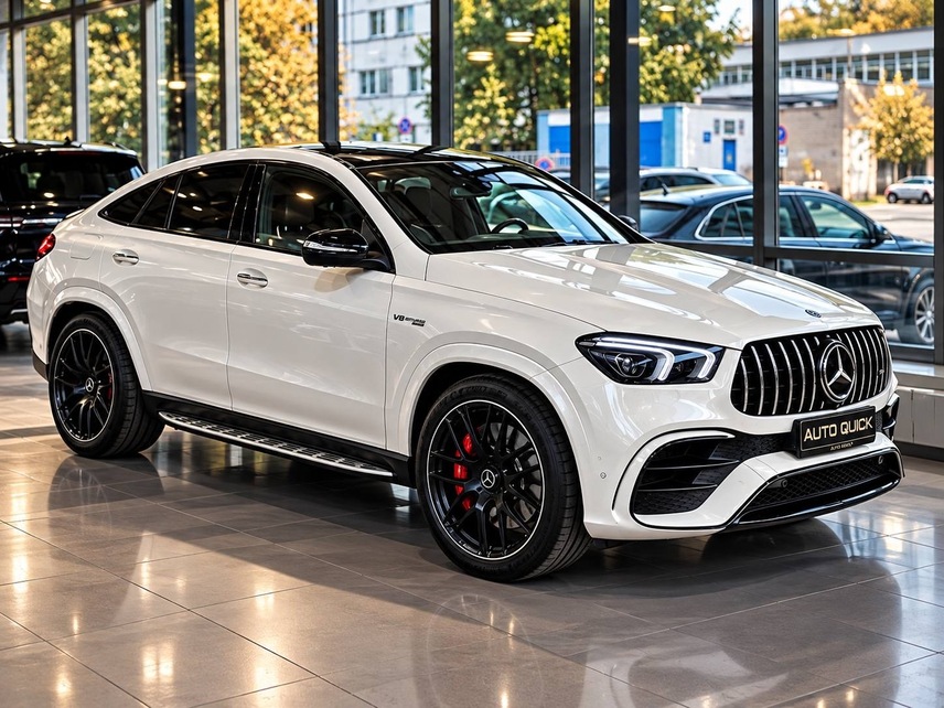 Mercedes-Benz Gle Coupe 63s, 2022, Белый — фото 4