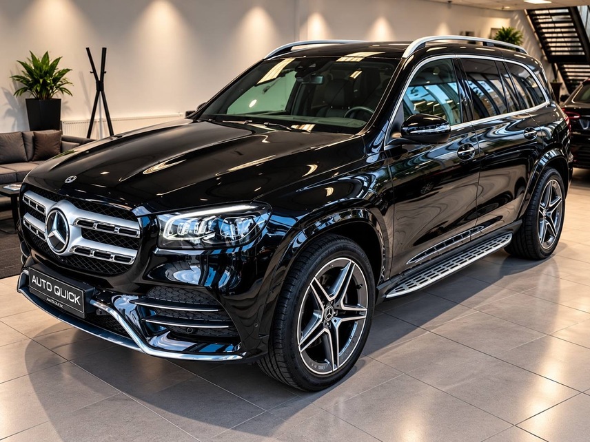 Mercedes-Benz Gls 450, 2020, Чёрный — фото 3