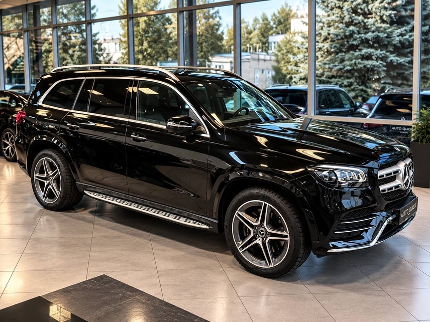 Mercedes-Benz Gls 450, 2020, Чёрный — фото 4