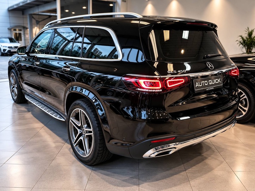 Mercedes-Benz Gls 450, 2020, Чёрный — фото 5