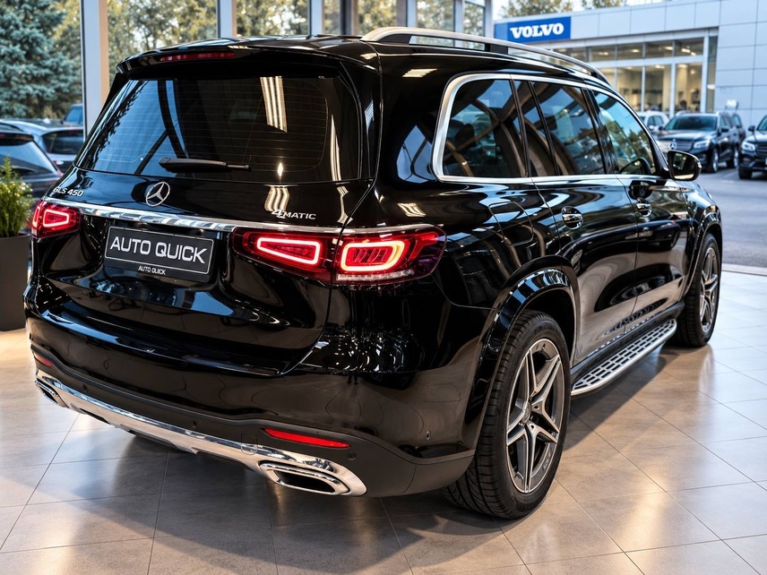 Mercedes-Benz Gls 450, 2020, Чёрный — фото 6
