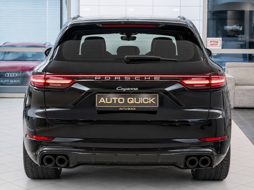 Porsche Cayenne, 2019, Чёрный — фото 3