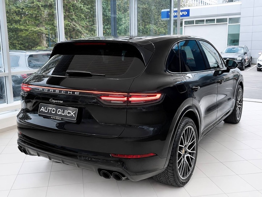 Porsche Cayenne, 2019, Чёрный — фото 4