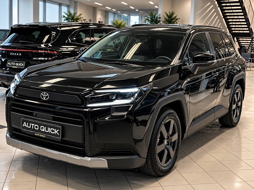 Toyota Rav 4, 2026, Чёрный — фото 2