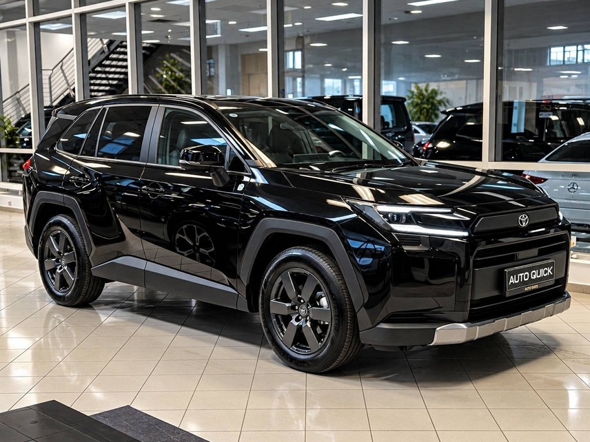 Toyota Rav 4, 2026, Чёрный — фото 3