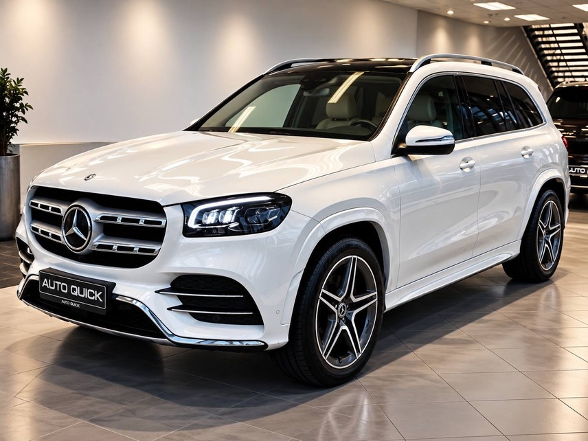 Mercedes-Benz Gls 400d, 2019, Белый — фото 3