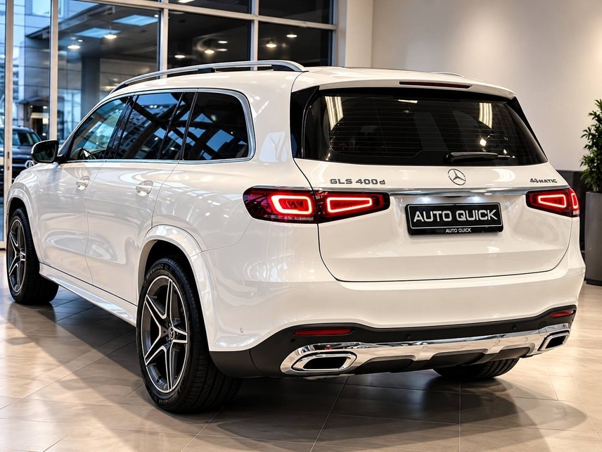 Mercedes-Benz Gls 400d, 2019, Белый — фото 4