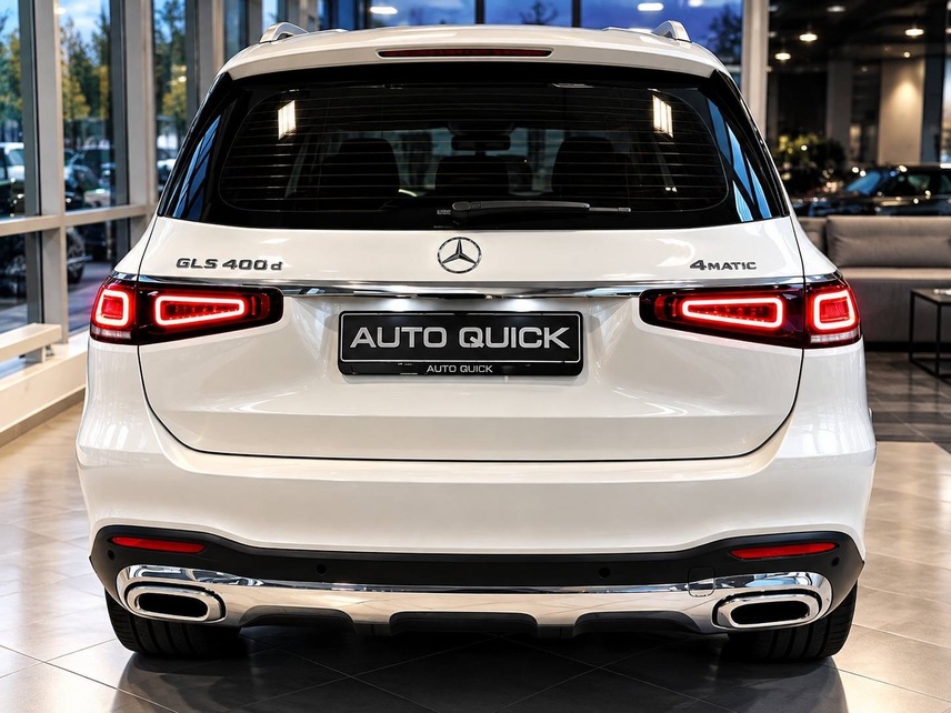 Mercedes-Benz Gls 400d, 2019, Белый — фото 5