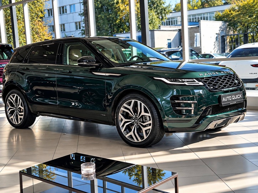 Land Rover Range Rover Evoque, 2022, Зелёный