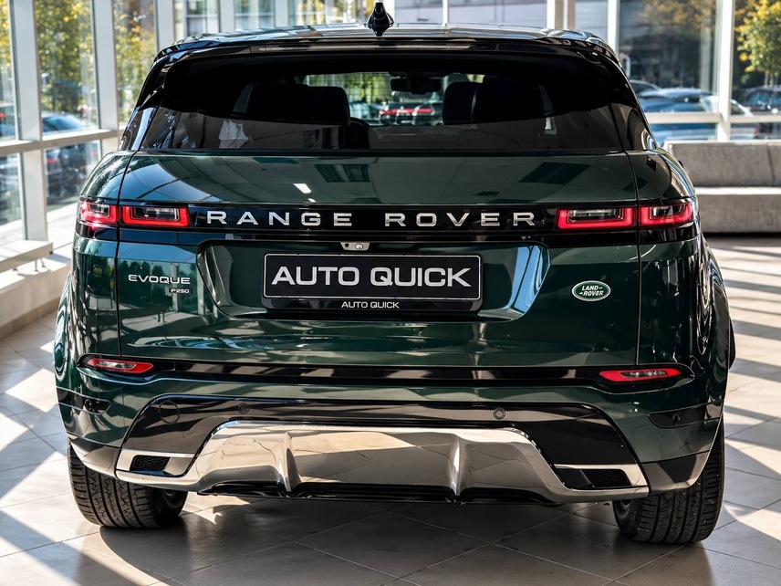 Land Rover Range Rover Evoque, 2022, Зелёный — фото 6