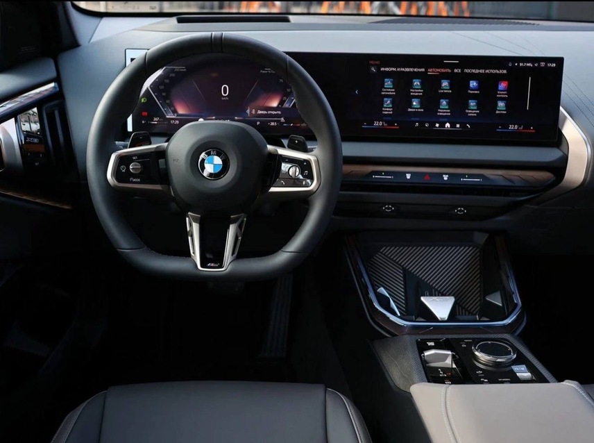 BMW X3 30Li, 2026, Carbon Schwarz — фото 5