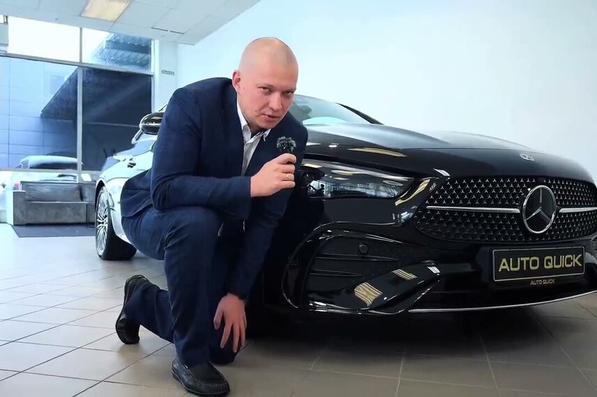 Mercedes-Benz CLE200 черная на черном